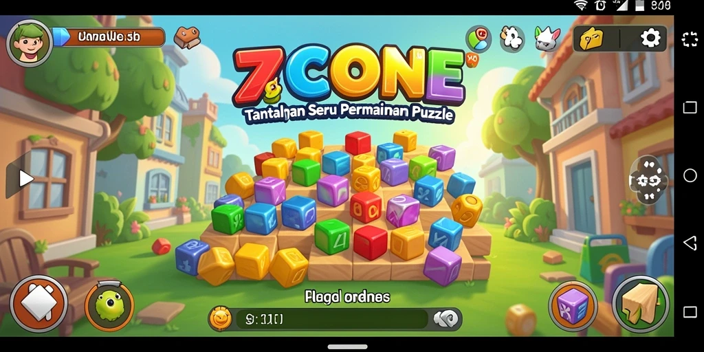Gameplay menarik 7CONE yang penuh teka-teki.