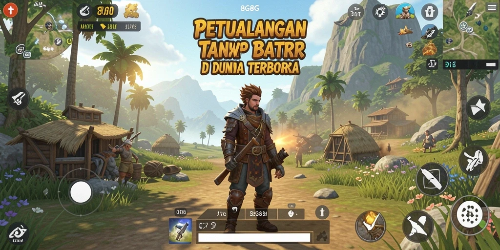 Gameplay seru dalam dunia Open World yang luas.