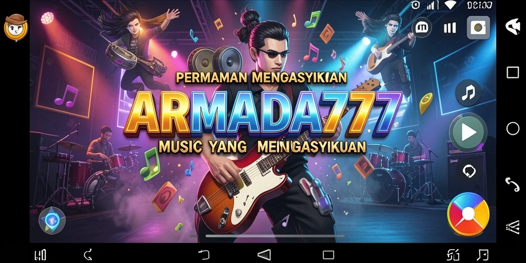 Tampilan gameplay <strong>ARMADA777</strong> yang menarik dan penuh warna.