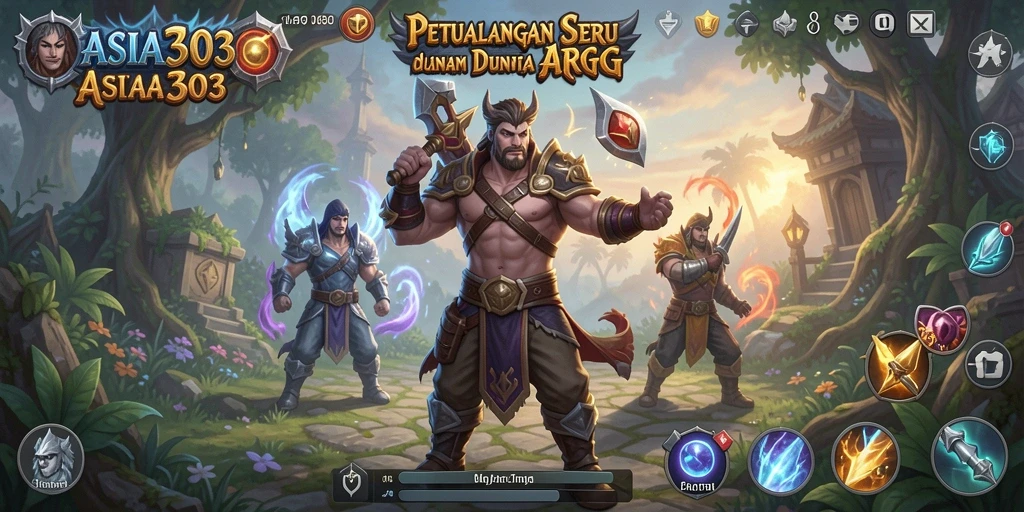 Tampilan tangkapan layar ASIA303 menunjukkan aksi pertarungan yang seru dalam game ARPG.