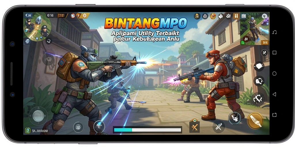 Tampilan BINTANGMPO dengan antarmuka user-friendly.