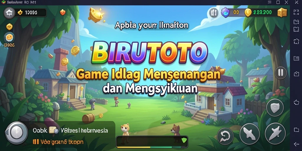 Tampilan gameplay BIRUTOTO yang memukau dan menarik.