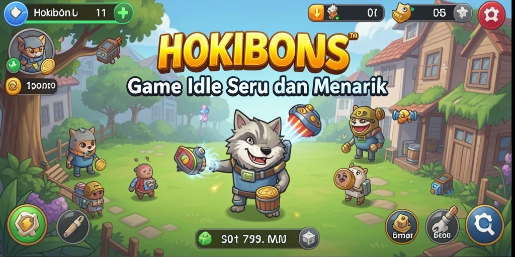 Tampilan gameplay HOKIBONUS yang seru dan menarik.
