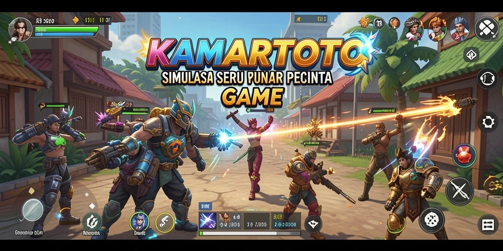 Tampilan gameplay KAMARTOTO yang memukau dan interaktif.