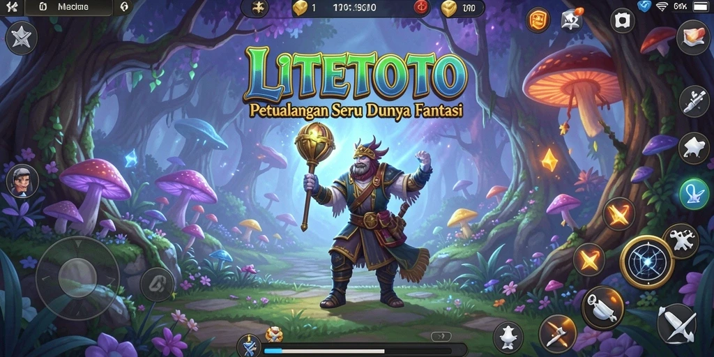 Tampilan gameplay yang menakjubkan dalam LITETOTO.