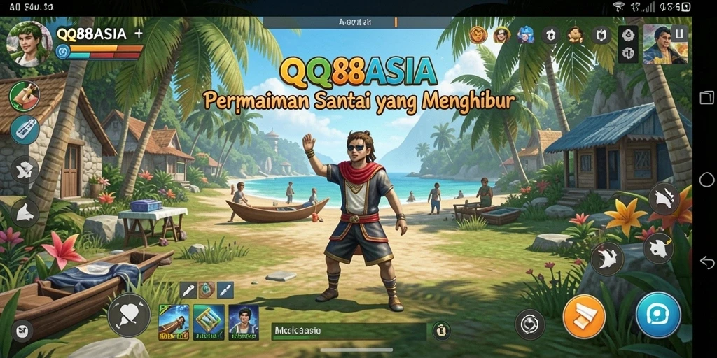 Tampilan gameplay menyeronokkan di QQ88ASIA