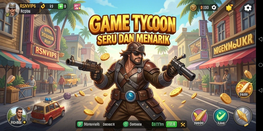 Tampilan gameplay RSNVIP6 yang seru dan menantang.